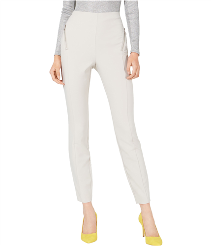 I-N-C Womens Zip-Pocket Casual Trouser Pants