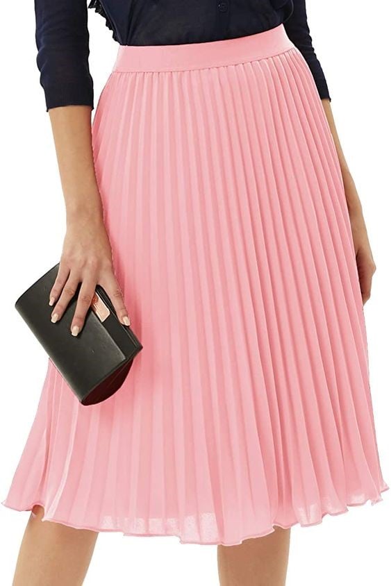2 Piece Pleated Skirt