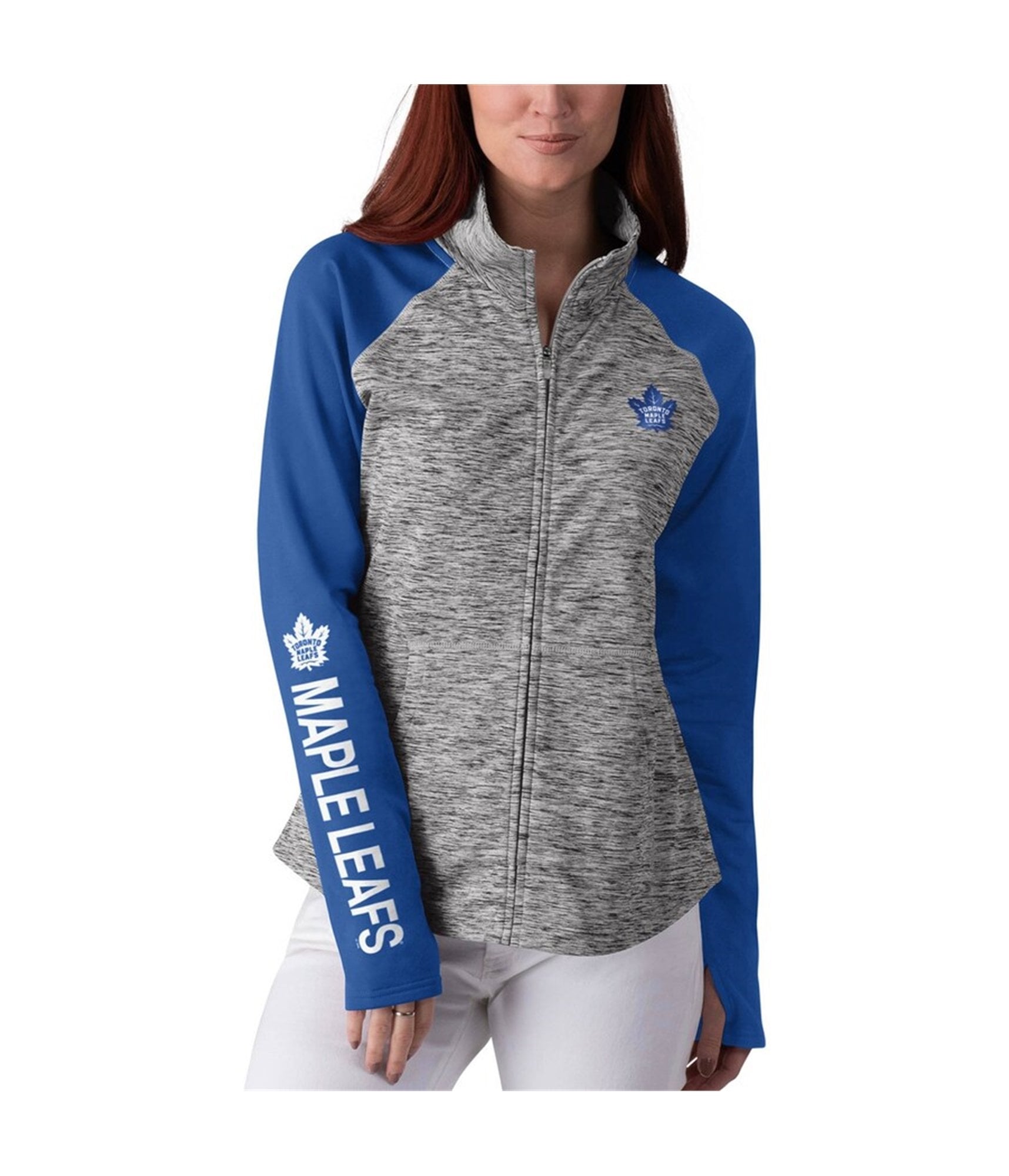 G-III Sports Toronto Maple Leafs women's track jacket