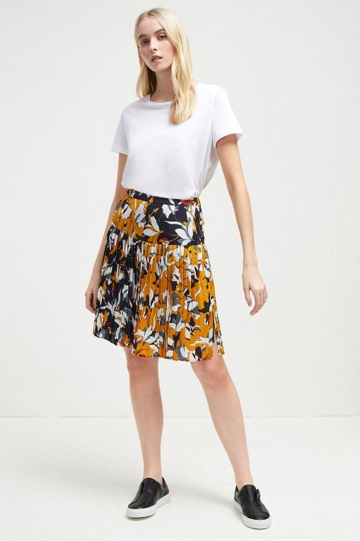 Aventine Pleated Skirt