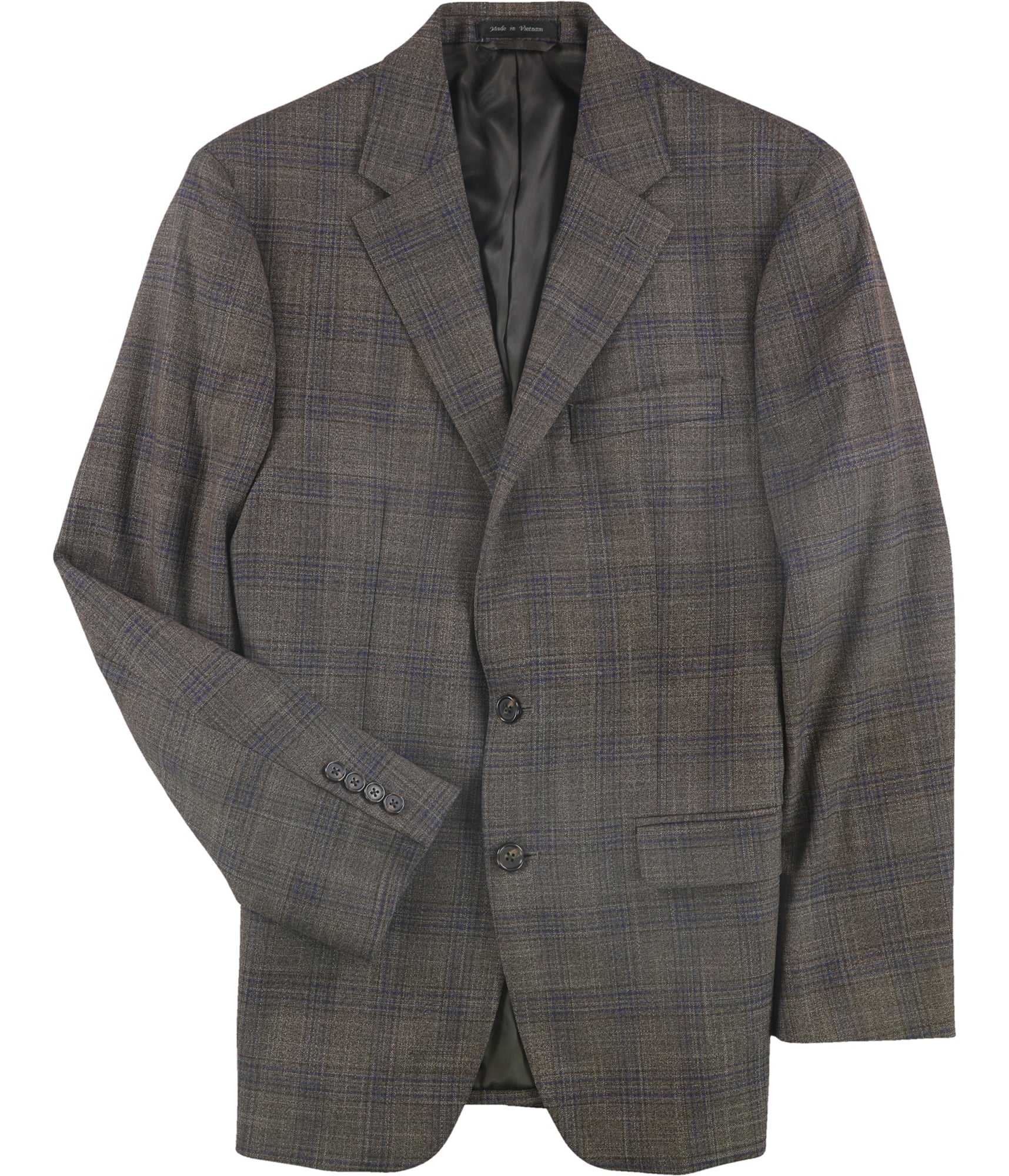 Ralph Lauren plaid two-button blazer jacket